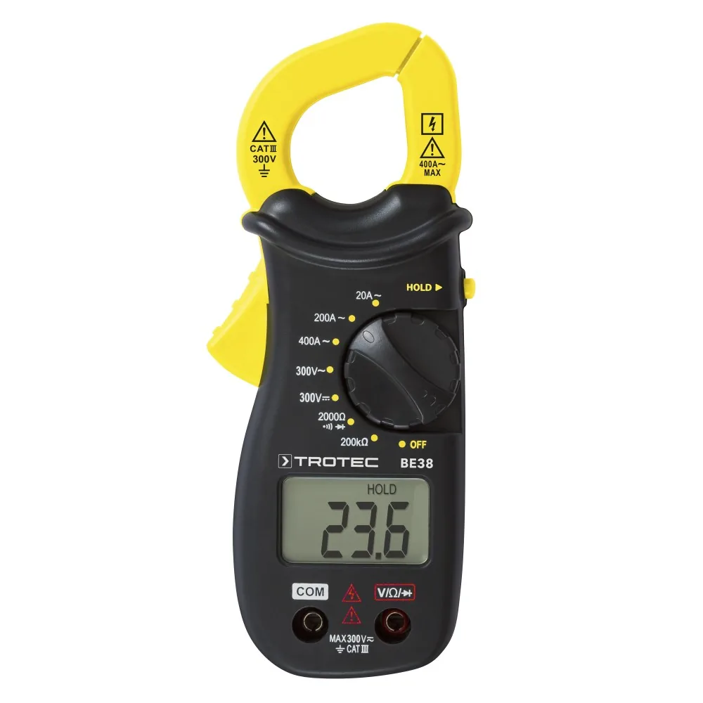 Токовые клещи Trotec BE38