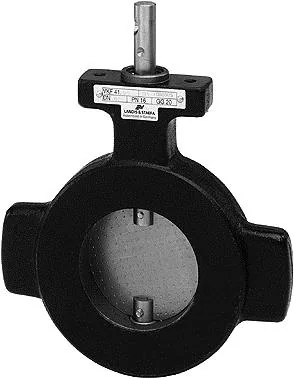 Клапан баттерфляй фланцевый Siemens VKF41.100