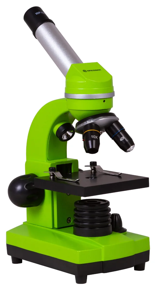 Микроскоп Bresser Junior Biolux SEL 40-1600x зеленый